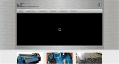 Desktop Screenshot of metalurgicanc.cl