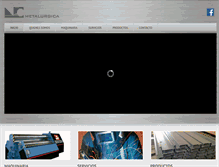 Tablet Screenshot of metalurgicanc.cl